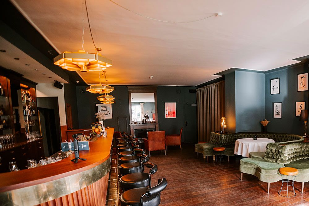 Salon Bökermann in der Villa Bulfon