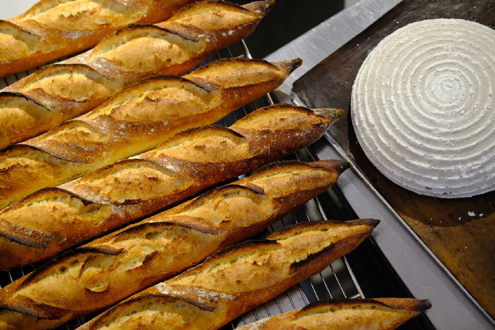 Sauerteig-Baguettes
