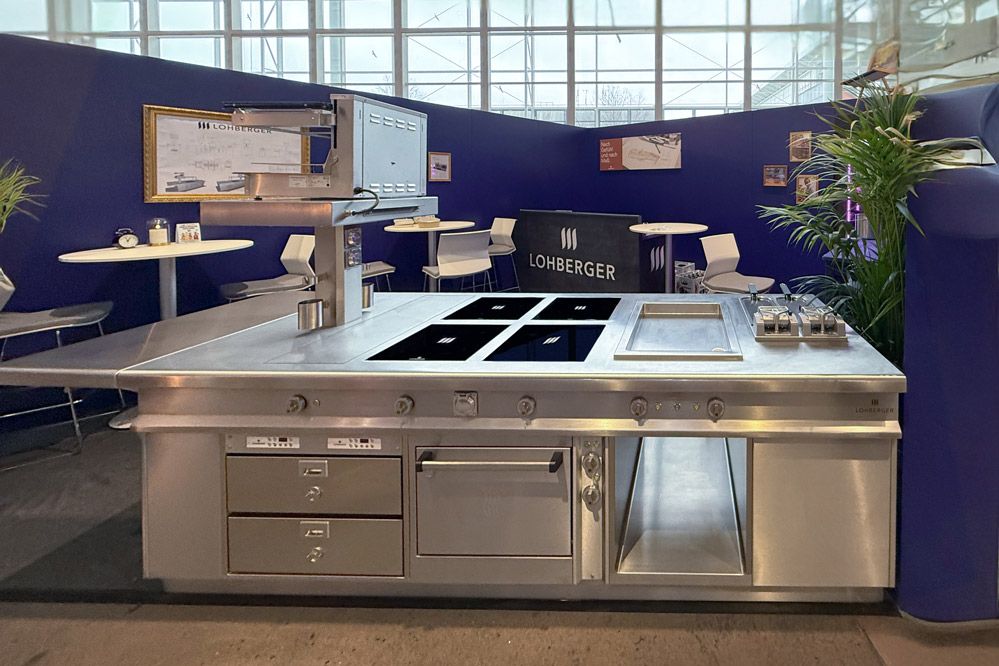 Der Carat Royal als zentraler Blickfang auf der Internorga