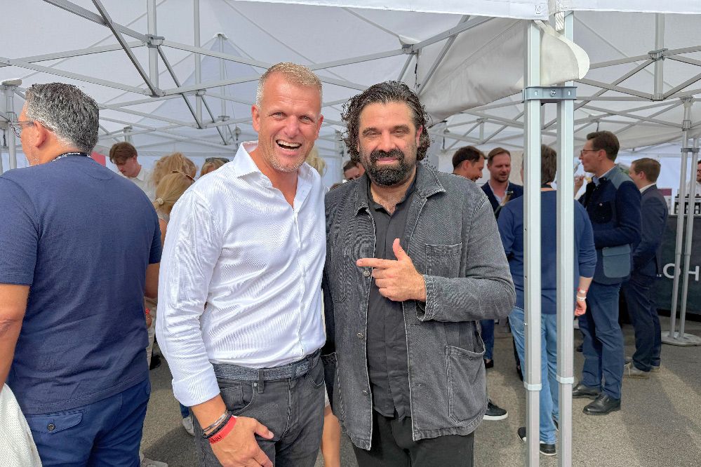 Georg Rotböck und Konstantin Filippou bei der Genussmesse
