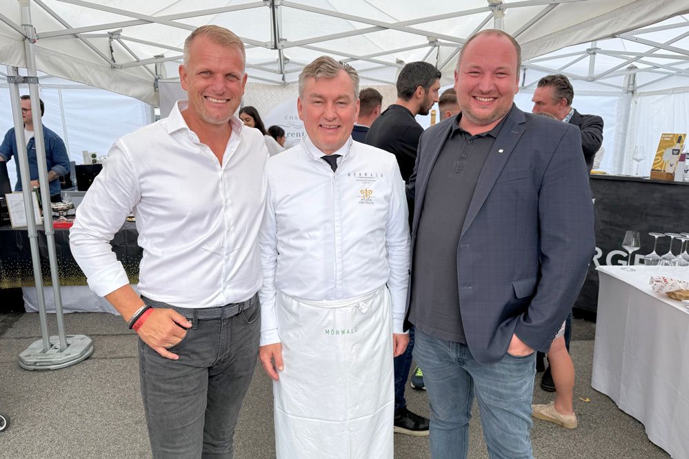 Gemeinsam für Genuss und Qualität: Georg Rotböck, Toni Mörwald und Christoph Hundseder