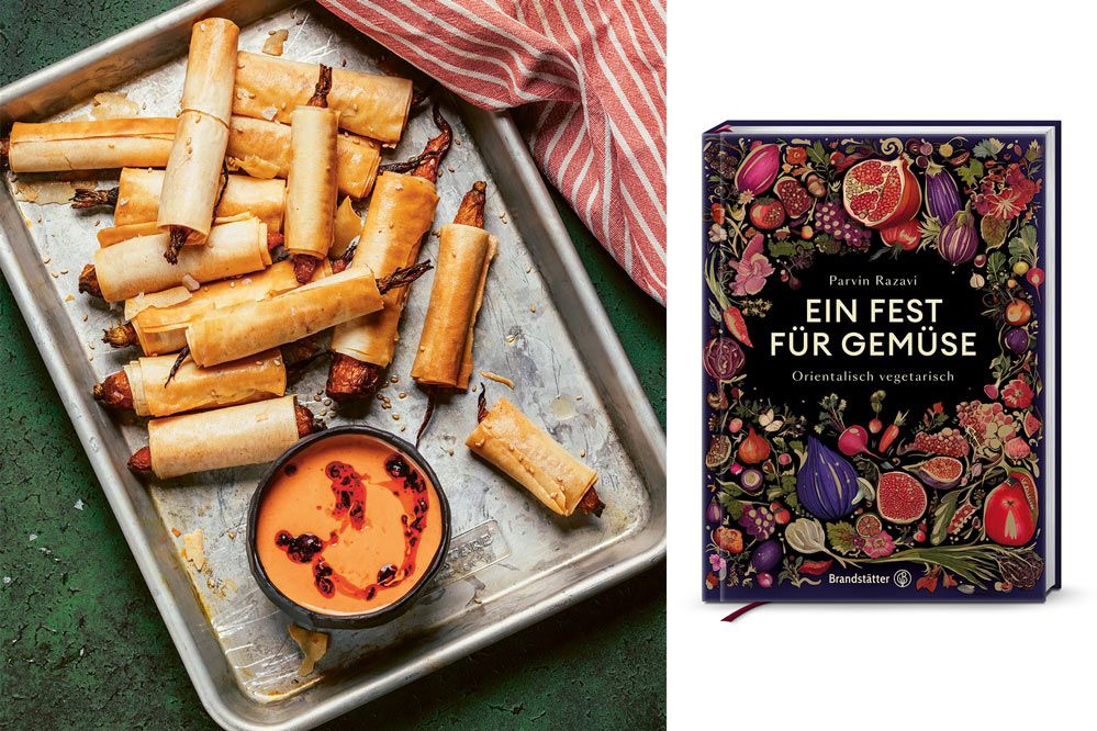 Karotten im Filoteig