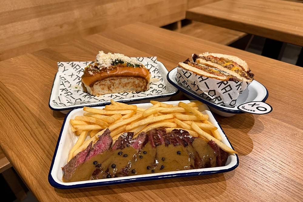 Erste Kostproben im neuen XO Grill