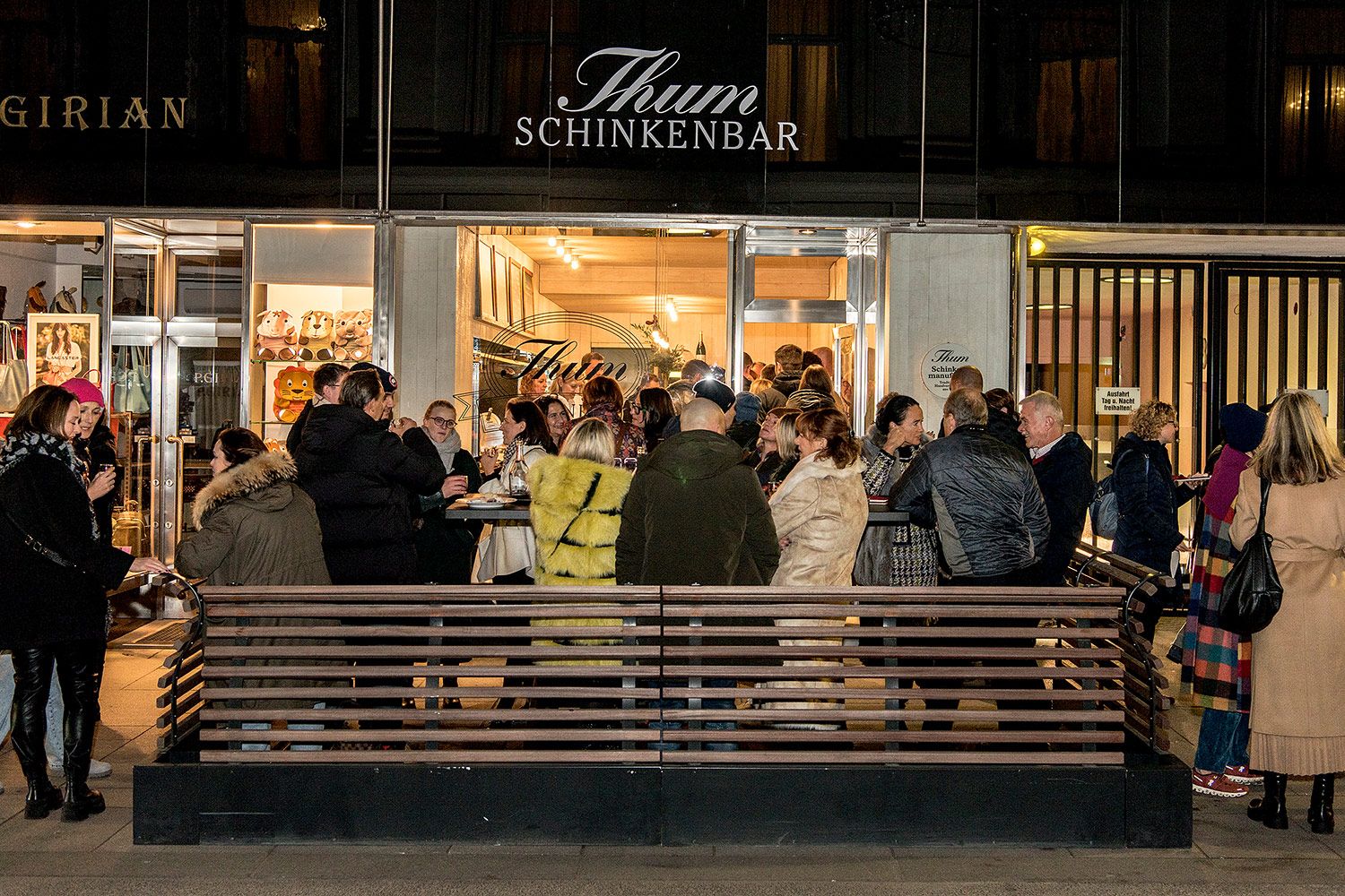 Eröffnung der Schinkenbar