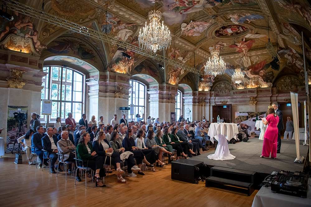 Festlicher Rahmen im Palais Niederösterreich