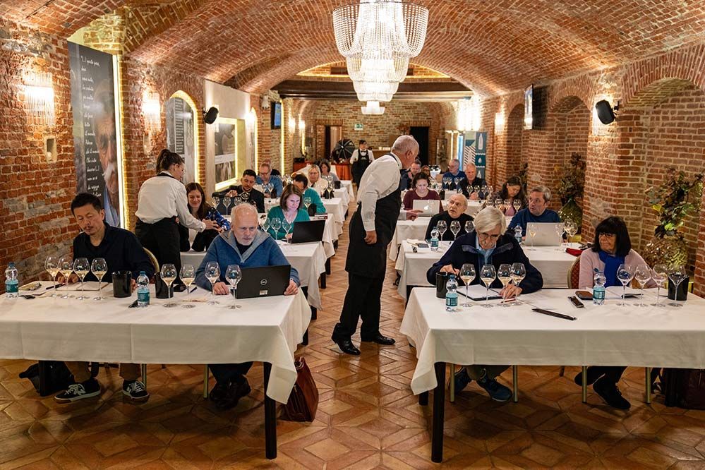 Alta Langa Tasting im Hotel Calissano in Alba