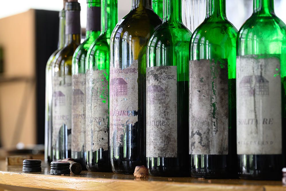 Einzigartige Solitaire-Vertikale