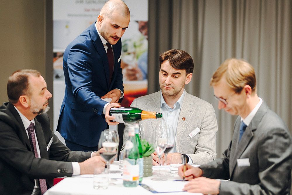 Messerig bei der Sommelier-Staatsmeisterschaft